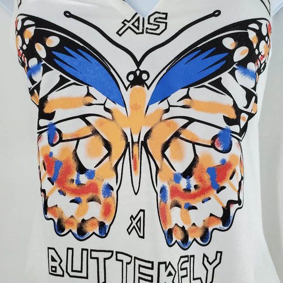 Women Tank Top V-neck with special cut on the Back - Picture 5 of 6